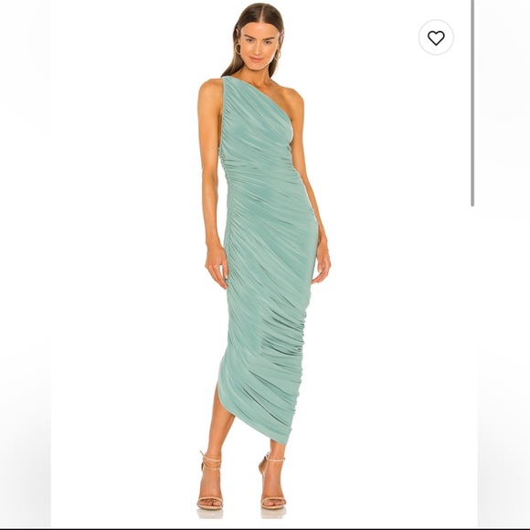 Norma Kamali Dresses & Skirts - Norma Kamali Diana Dress in Vintage Mint, size Small